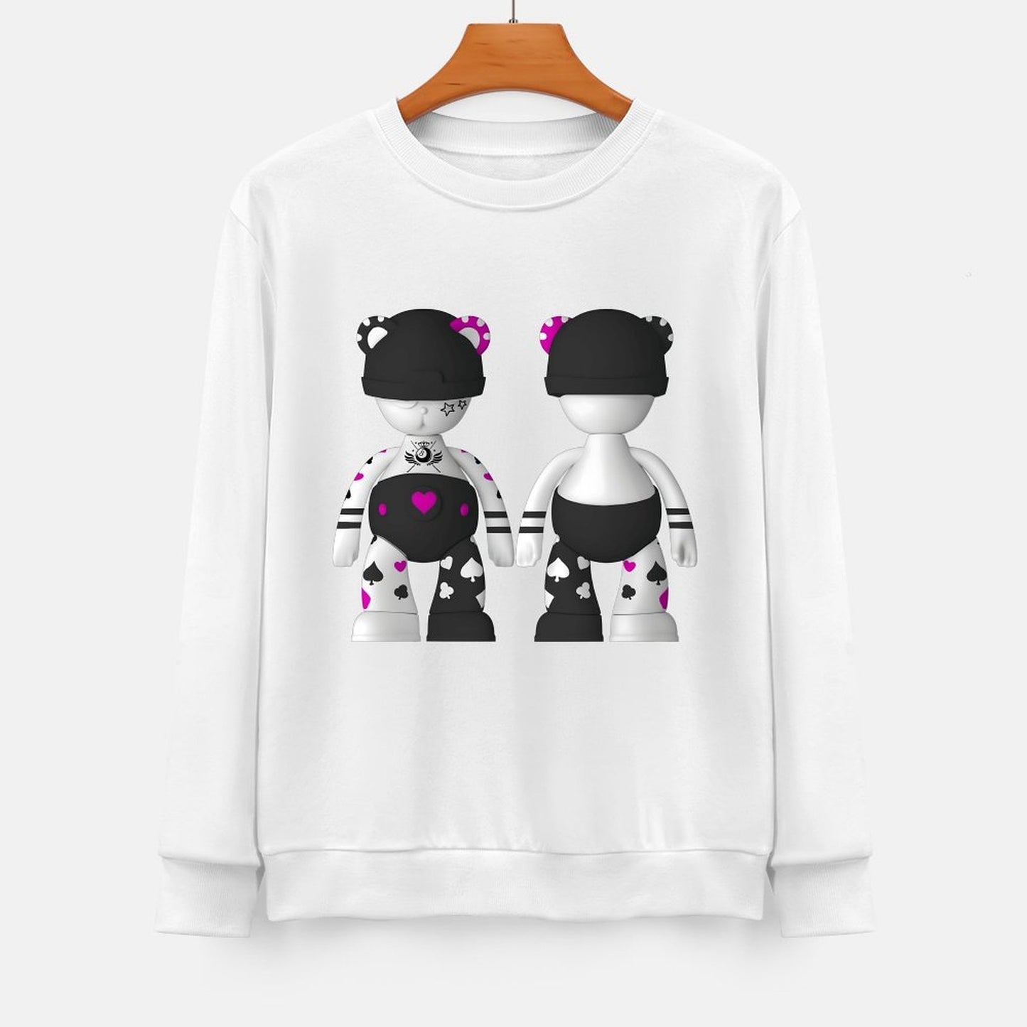 Long Sleeve With Front Pattern100% Cotton SoftWear