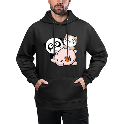 IPBR 250g Hooded Pocket Sweatshirt Front GraphicMen's Hooded  Sweatshirt4000383