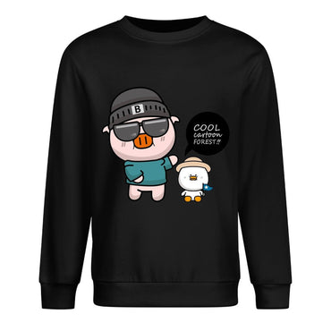 IPBR 250g Crew Neck Long Sleeve Sweatshirt Front GraphicCrew Neck Long Sleeve Sweatshirt4001268