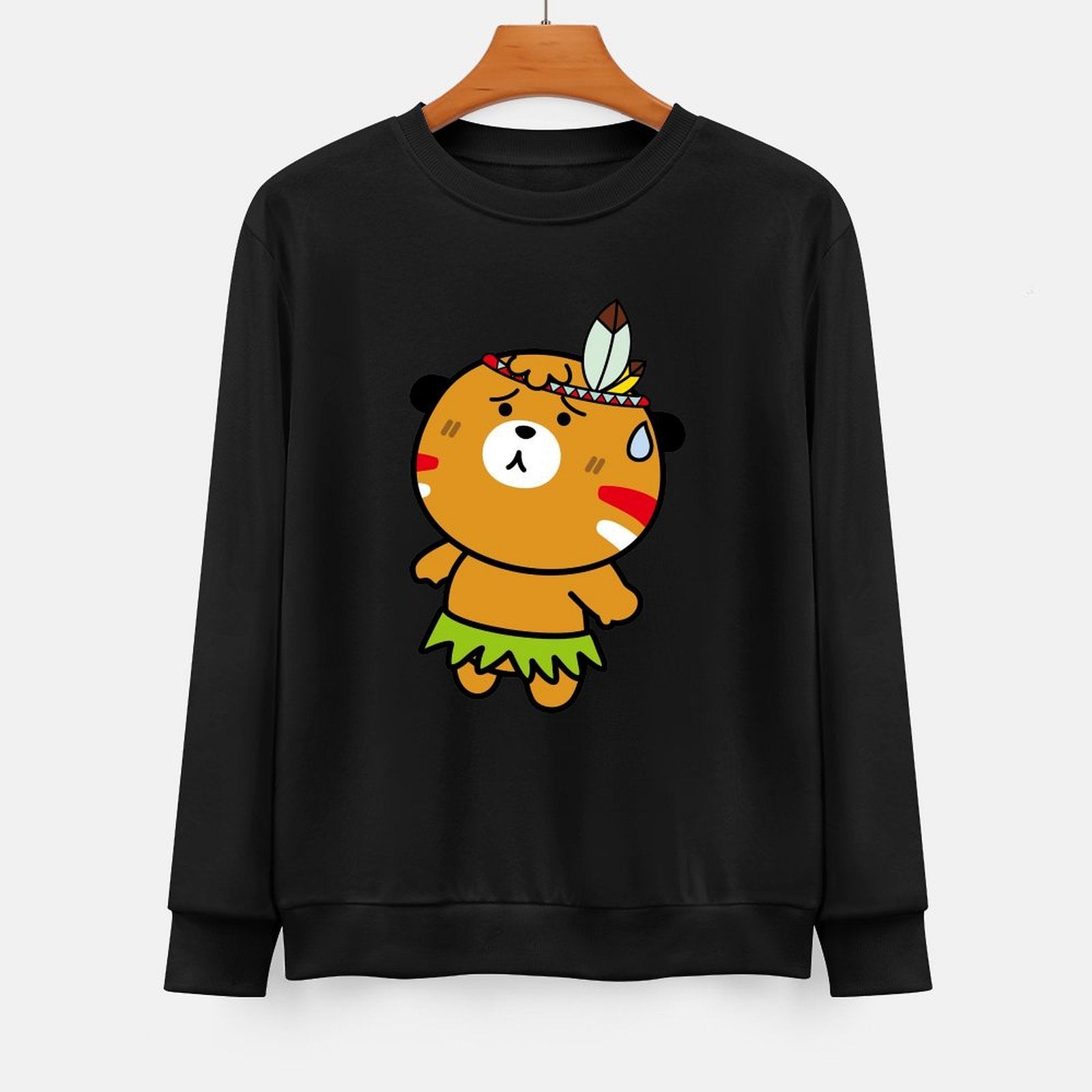  Front Patterned Long Sleeve TopPremium Finish Reliable