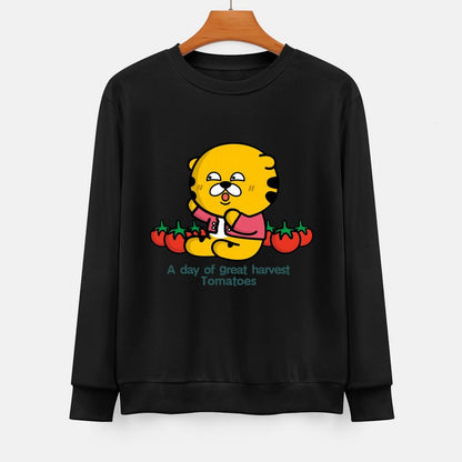 Front Patterned Long Sleeve TopEverydayComfort PremiumSeries