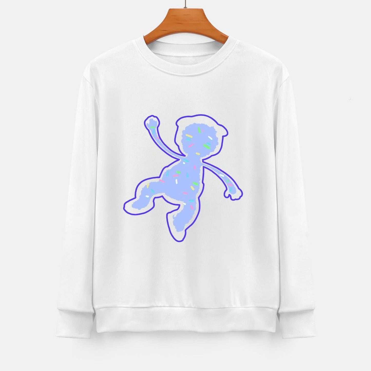 Long Sleeve With Front PatternMoisture-Wicking Simple