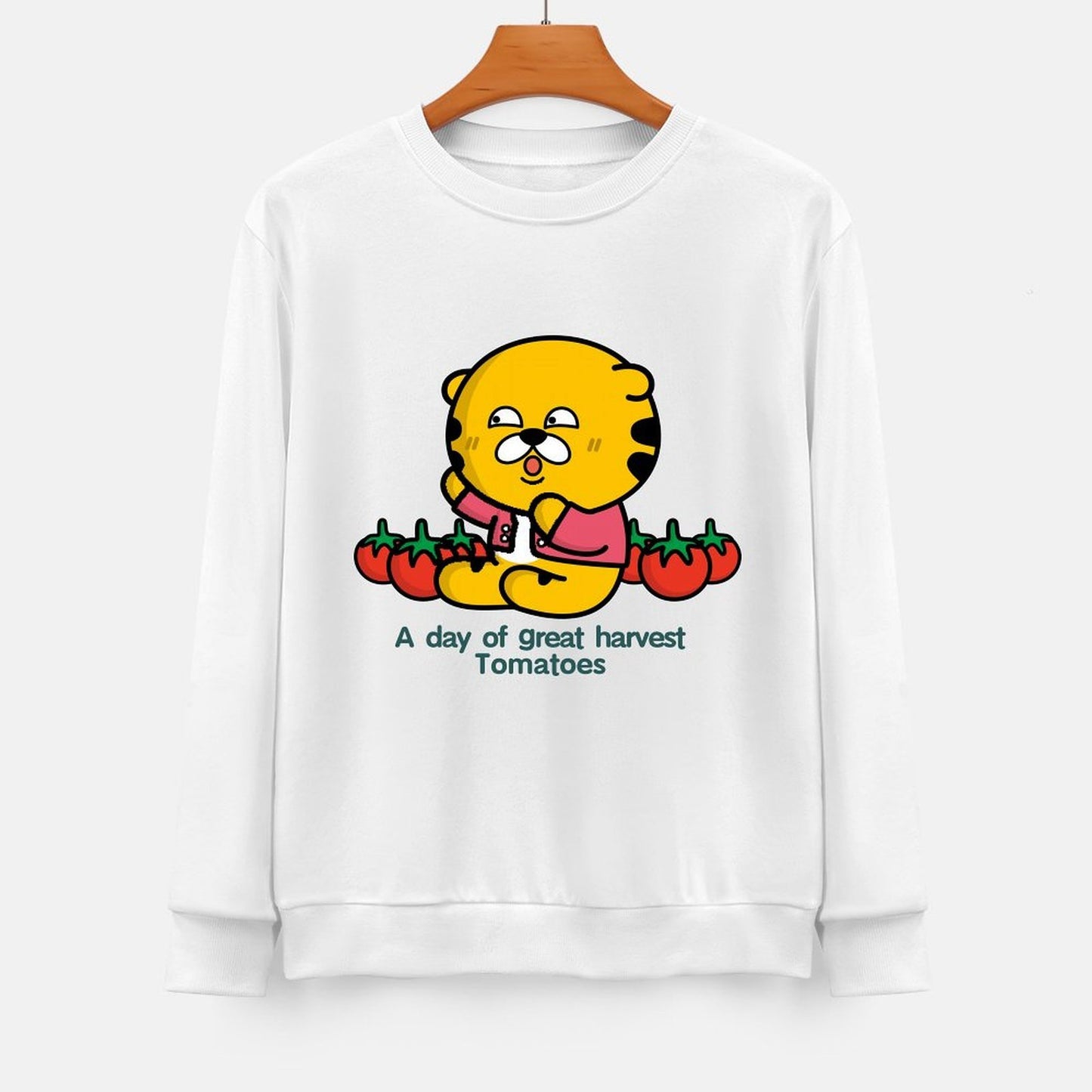 Front Patterned Long Sleeve TopEverydayComfort PremiumSeries