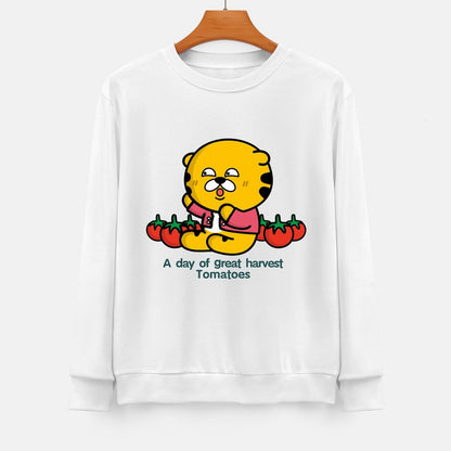 Front Patterned Long Sleeve TopEverydayComfort PremiumSeries