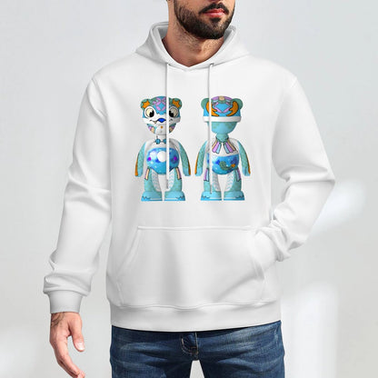 Hoodie Front PatternEverydayComfort 100% Cotton