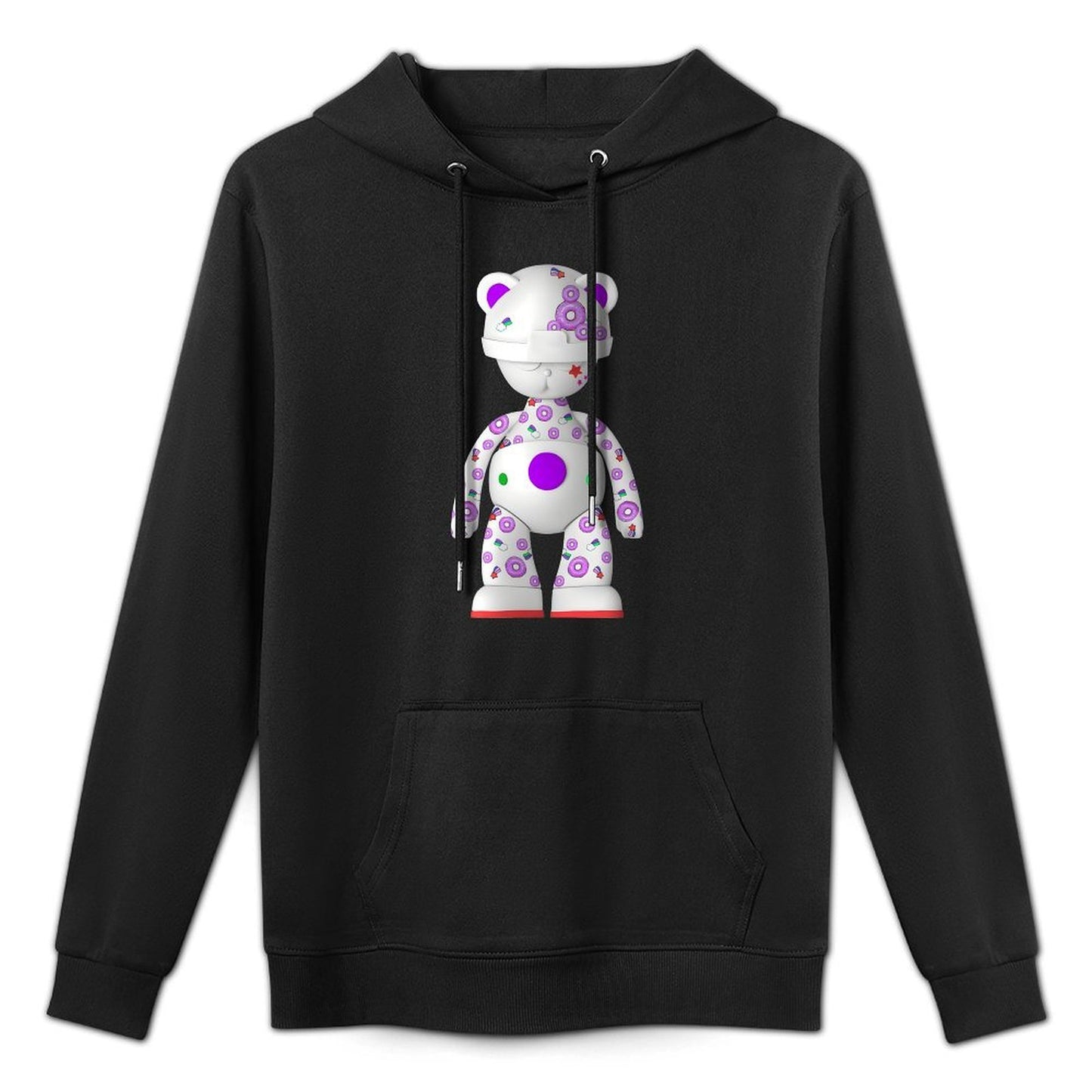 IPIB 250g Hooded Pocket Sweatshirt Front GraphicMen's Hooded  Sweatshirt6000105-2