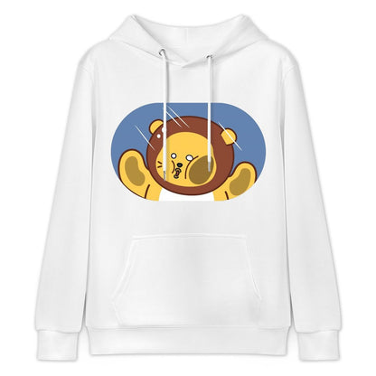 Vintage Fitted Front Graphic Hoodies