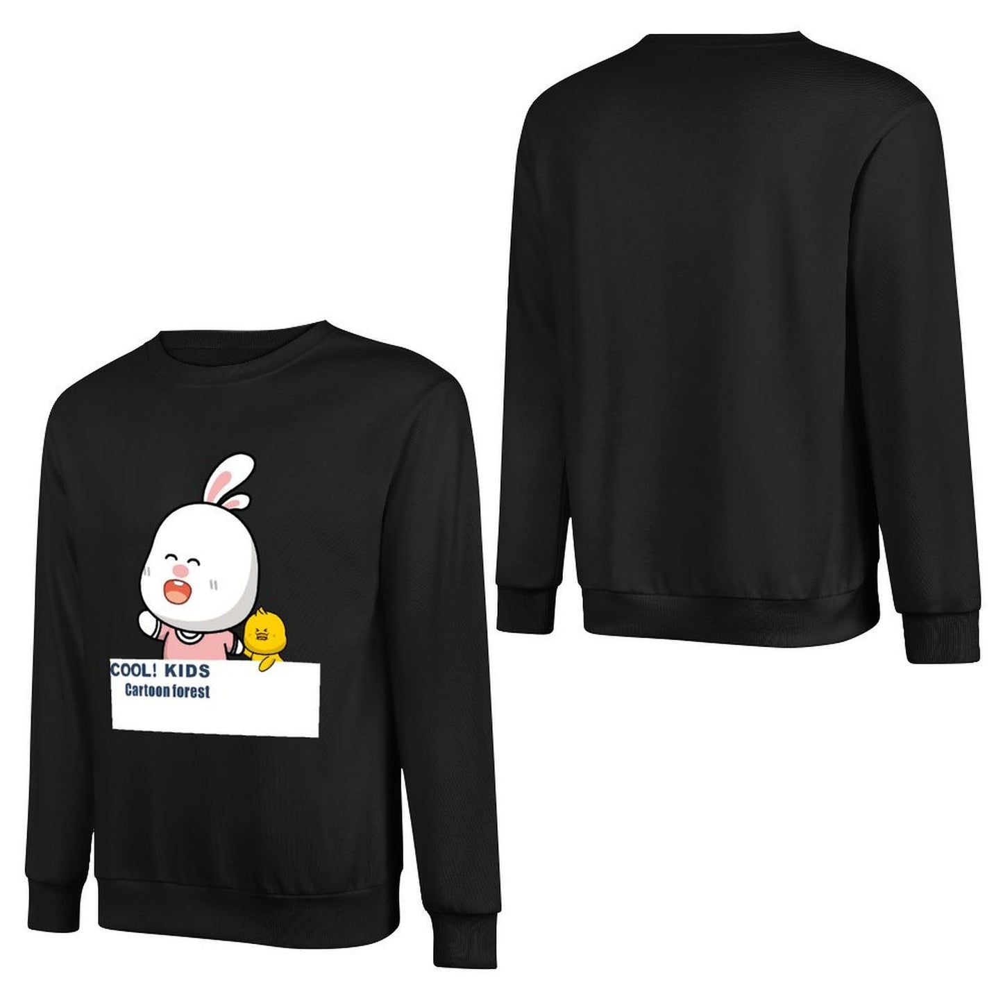 Front Patterned Long Sleeve TopRefined Design-Your-Own