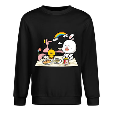 Front Patterned Long Sleeve TopDurable Sport