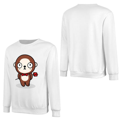 Front Patterned Long Sleeve TopEveryday EasyWear