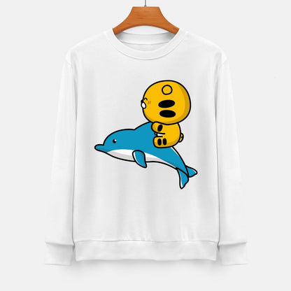 Front Patterned Long Sleeve TopOutdoor StreetFit