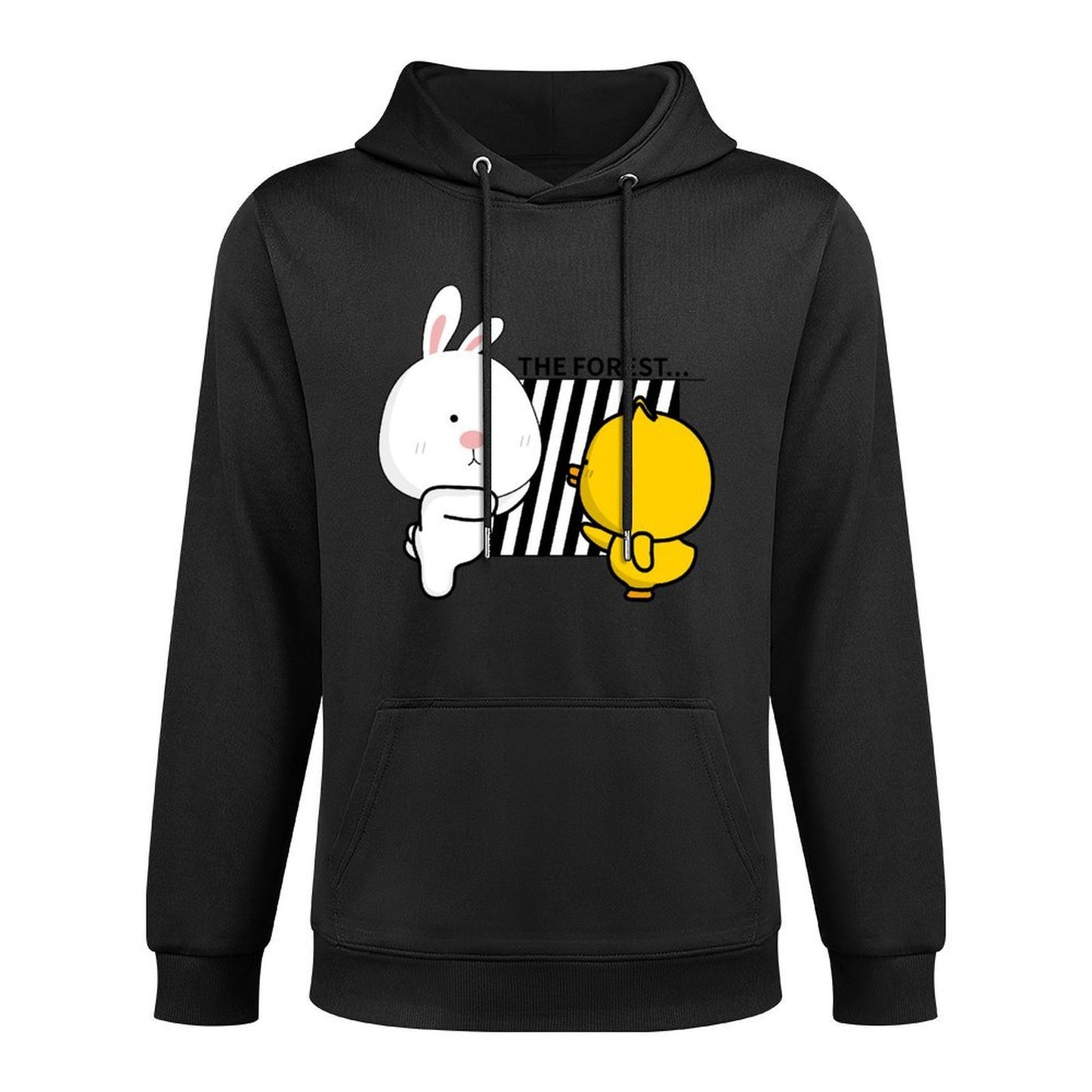 Simple Reliable Front Graphic Hoodies