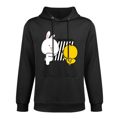 Simple Reliable Front Graphic Hoodies