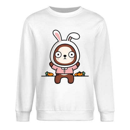 Front Patterned Long Sleeve TopRelaxFit YearRound