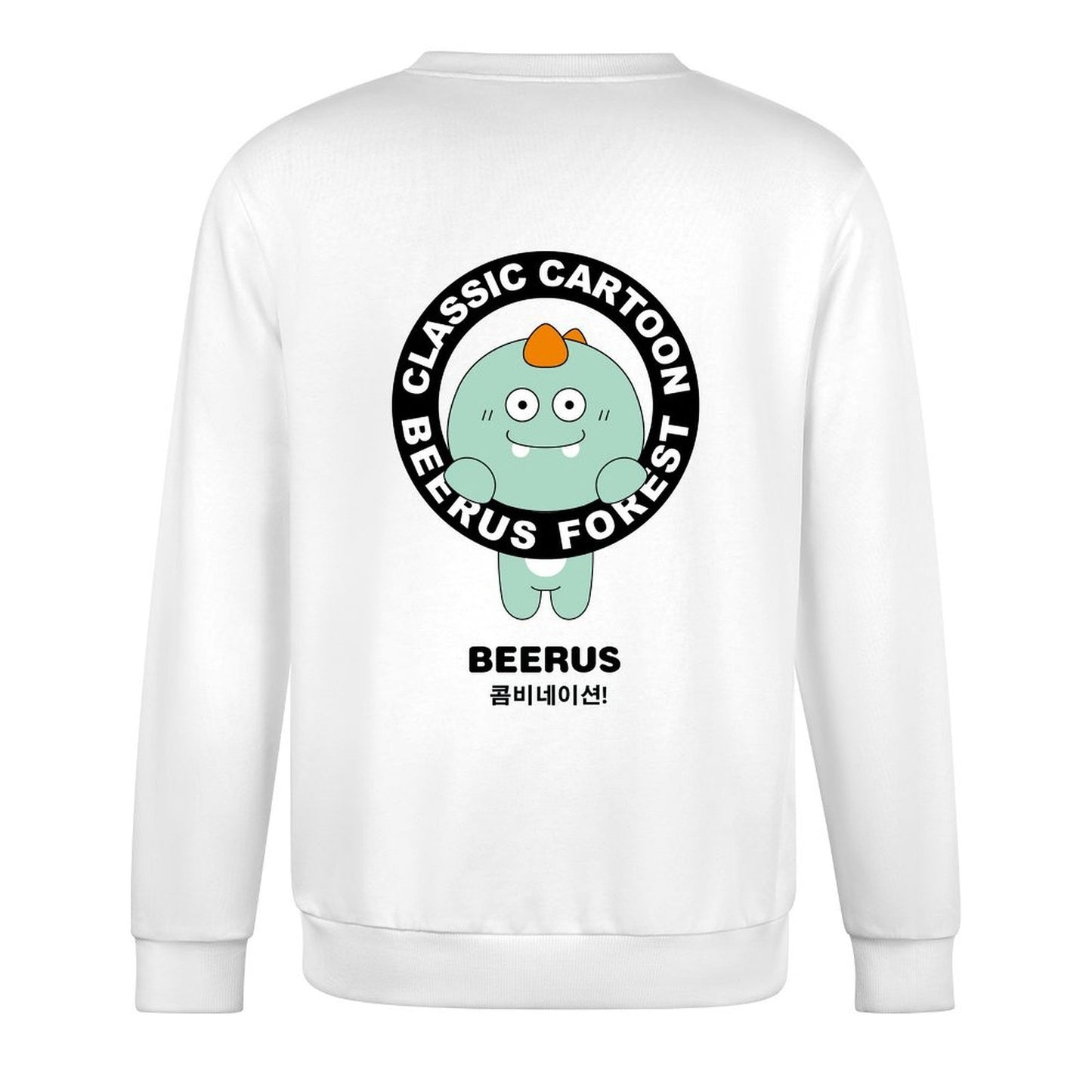 Crew Neck Long Sleeve Sweatshirt 4000611