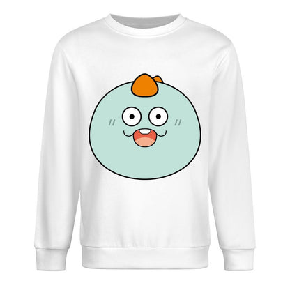 Front Patterned Long Sleeve TopActiveWear Tear-Resistant