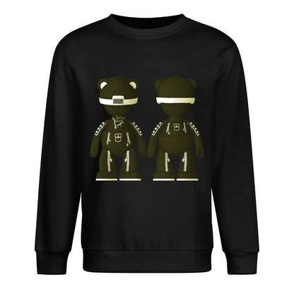 IPIB 250g Crew Neck Long Sleeve Sweatshirt Front GraphicCrew Neck Long Sleeve Sweatshirt6000093-1