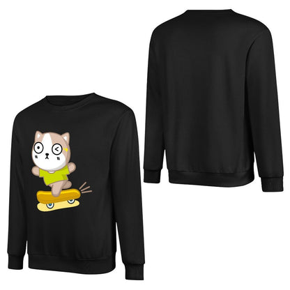 Front Patterned Long Sleeve TopActive Minimal