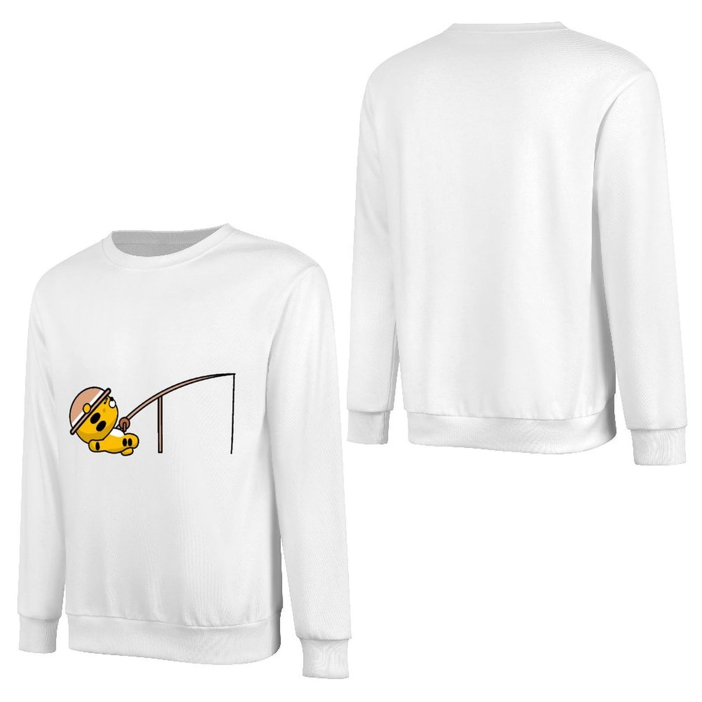 Front Patterned Long Sleeve Top100% Cotton Timeless