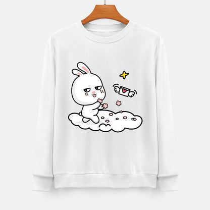 Front Patterned Long Sleeve TopSmooth EverydayTee