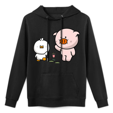 Street Minimal Front Graphic Hoodies