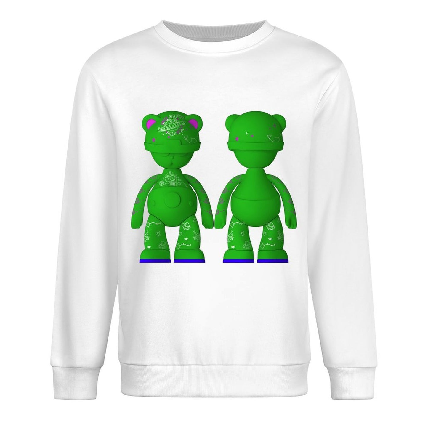 IPIB 250g Crew Neck Long Sleeve Sweatshirt Front GraphicCrew Neck Long Sleeve Sweatshirt6000086-6