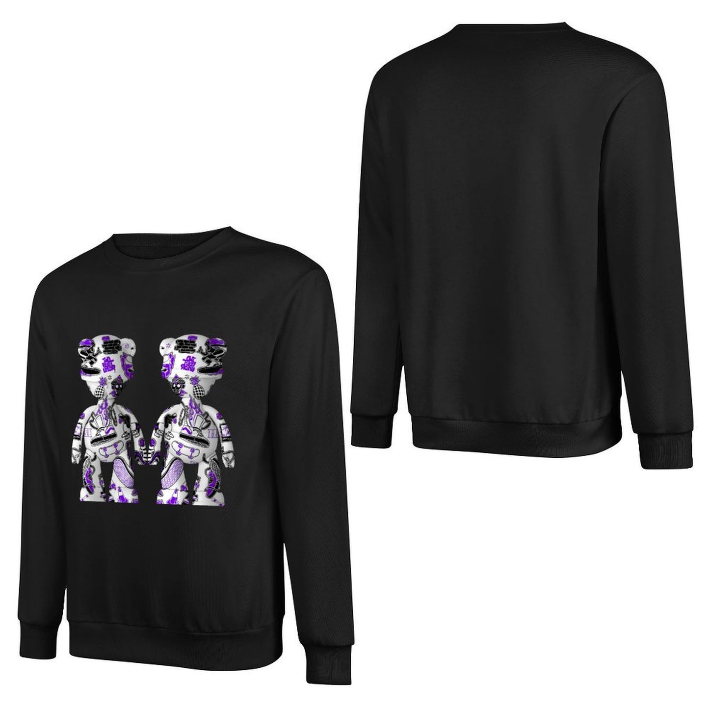 IPIB 250g Crew Neck Long Sleeve Sweatshirt Front GraphicCrew Neck Long Sleeve Sweatshirt6000085-1