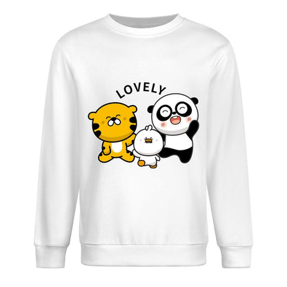 Front Patterned Long Sleeve TopFade-Resistant SmoothWear