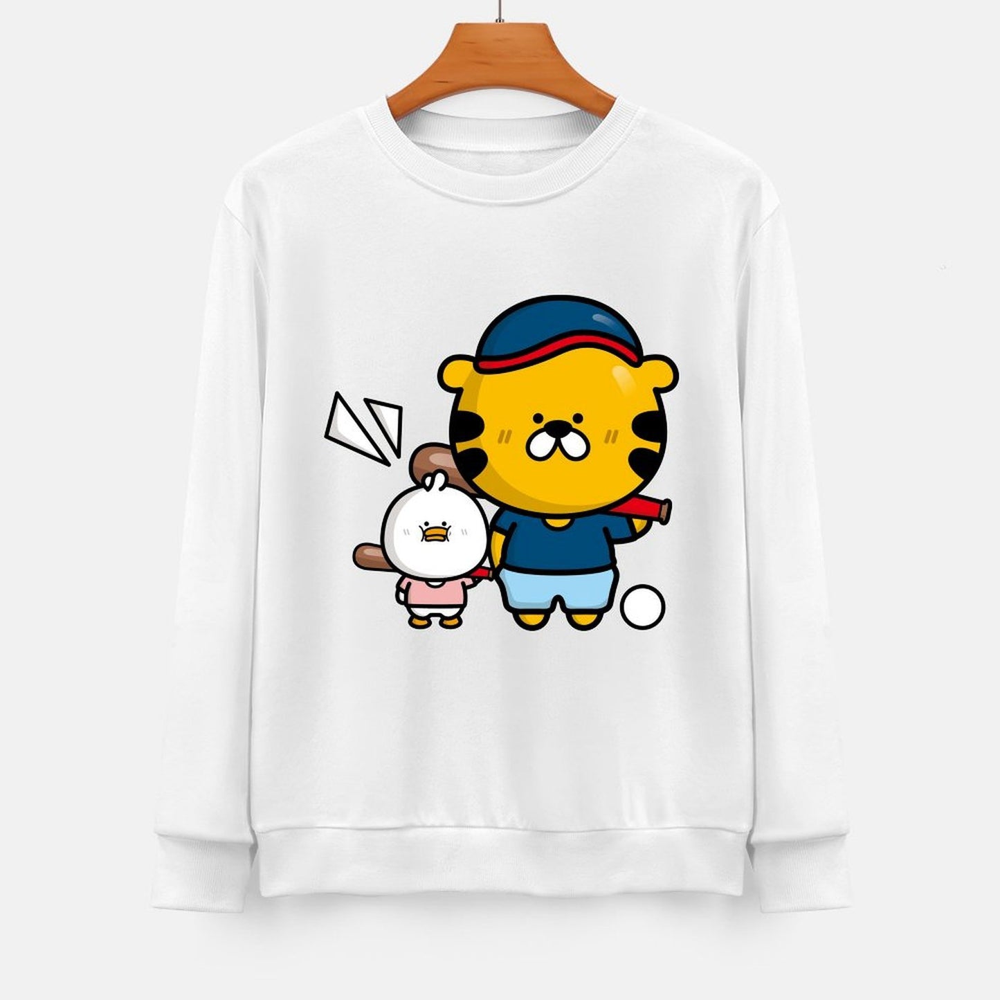 Front Patterned Long Sleeve TopLong Lasting Refined