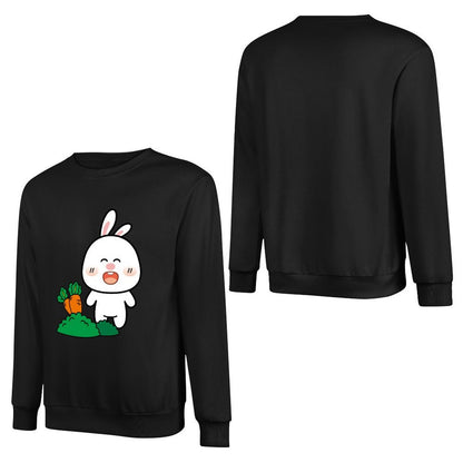 Front Patterned Long Sleeve TopBreathable Indoor