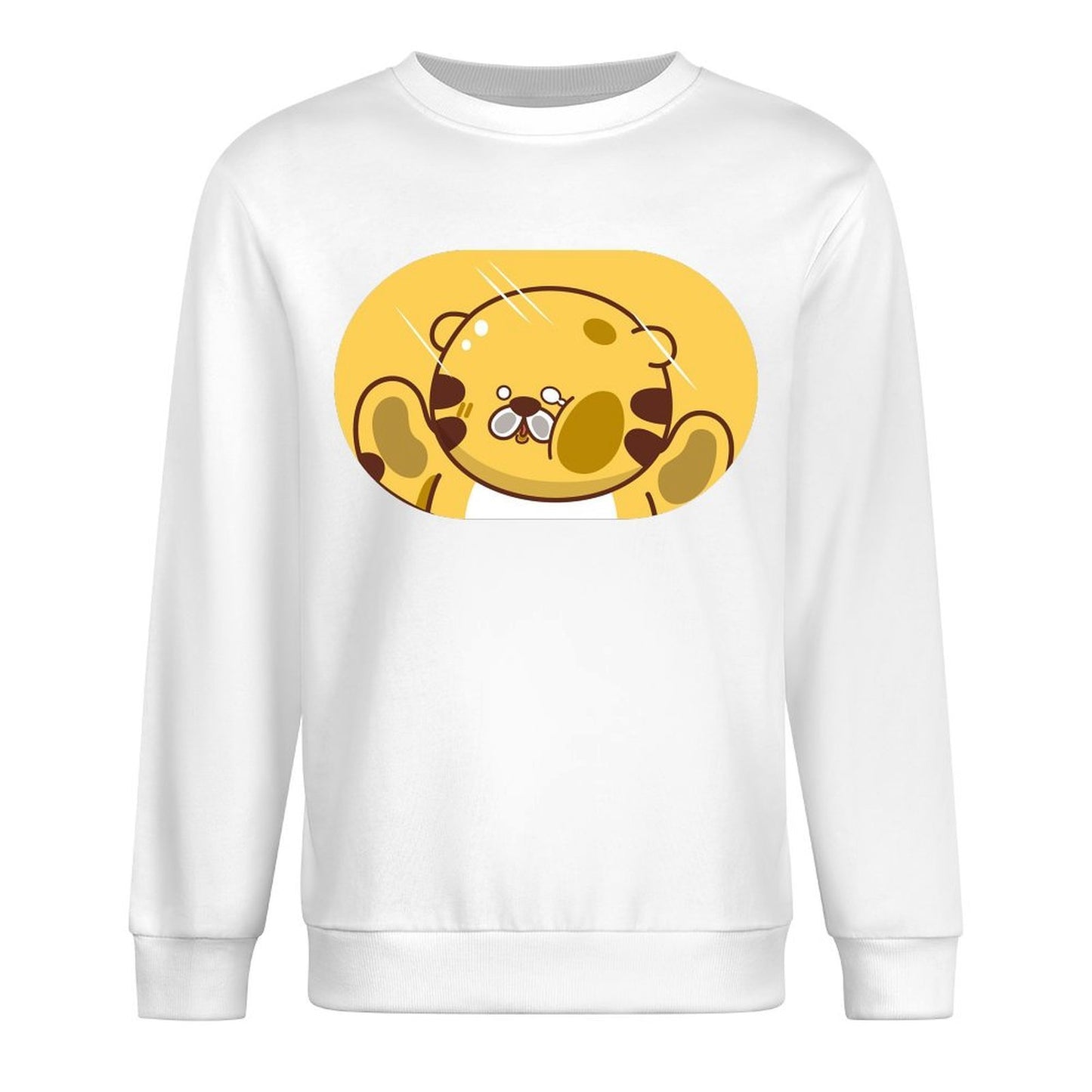 Front Patterned Long Sleeve TopEasyStyle High-Quality