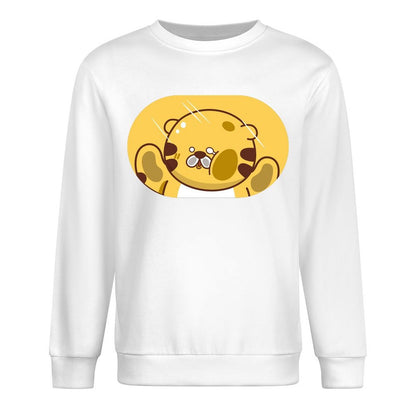 Front Patterned Long Sleeve TopEasyStyle High-Quality