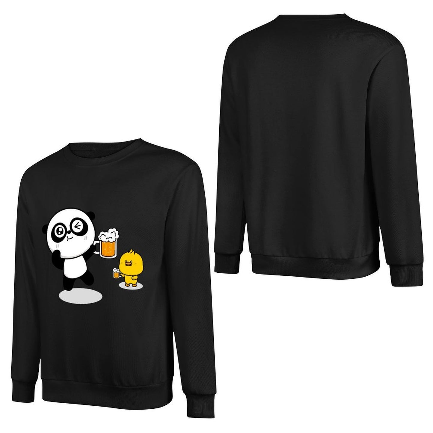 Front Patterned Long Sleeve TopNeat Tear-Resistant