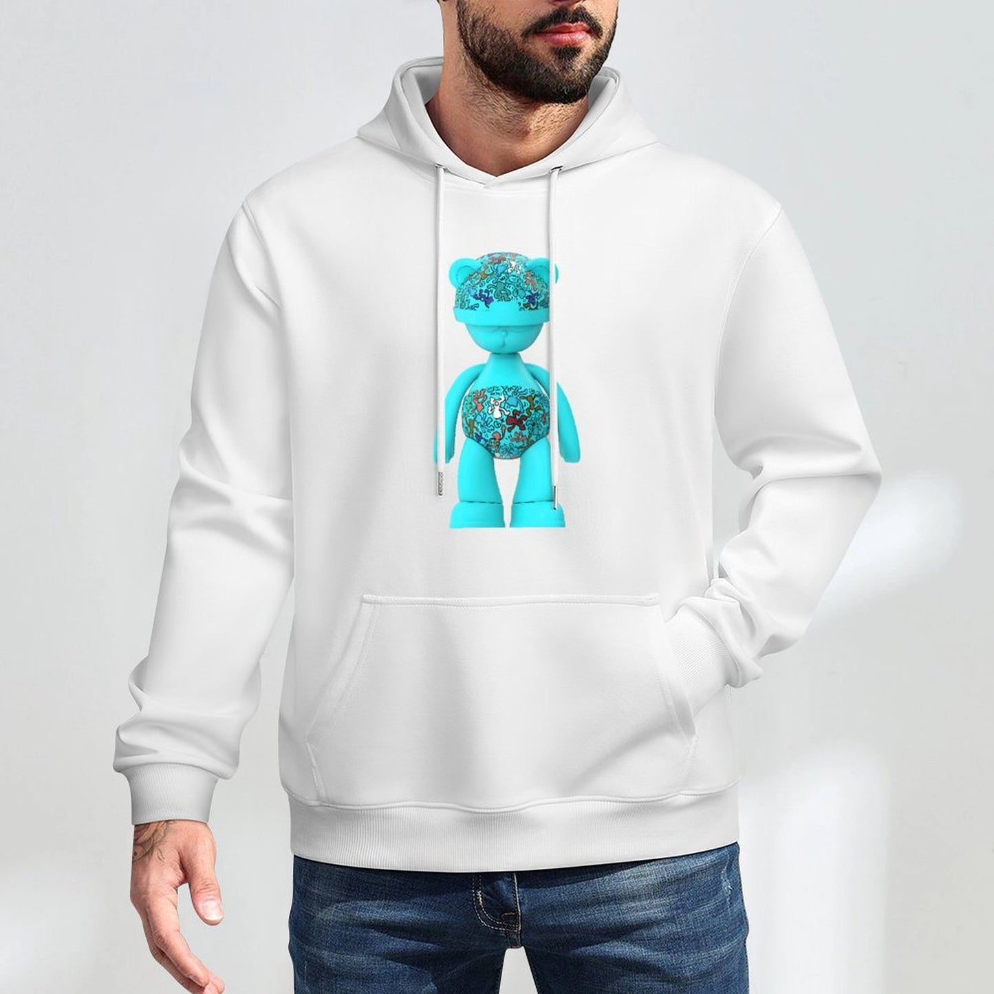 Hoodie Front PatternModern Clean