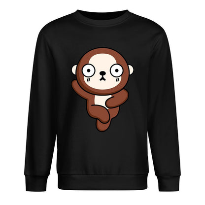 Front Patterned Long Sleeve TopClean Edges YearRound