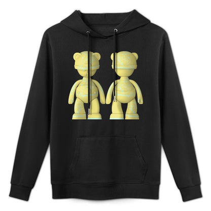 IPIB 250g Hooded Pocket Sweatshirt Front GraphicMen's Hooded  Sweatshirt6000098-1