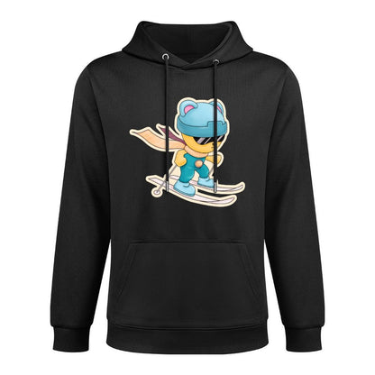 IPIB 250g Hooded Pocket Sweatshirt Front GraphicMen's Hooded  Sweatshirt6000049-3