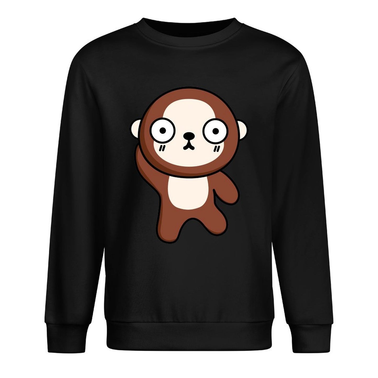 Front Patterned Long Sleeve TopTimeless Modern