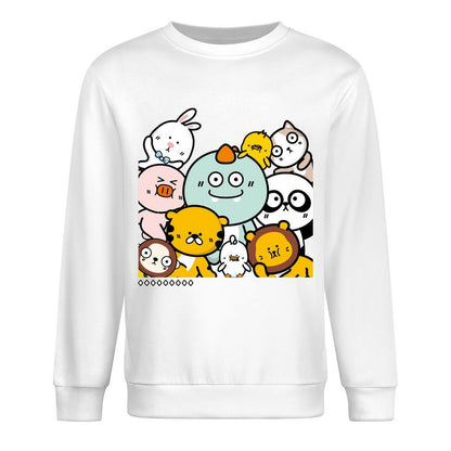 Front Patterned Long Sleeve TopIndoor Strong