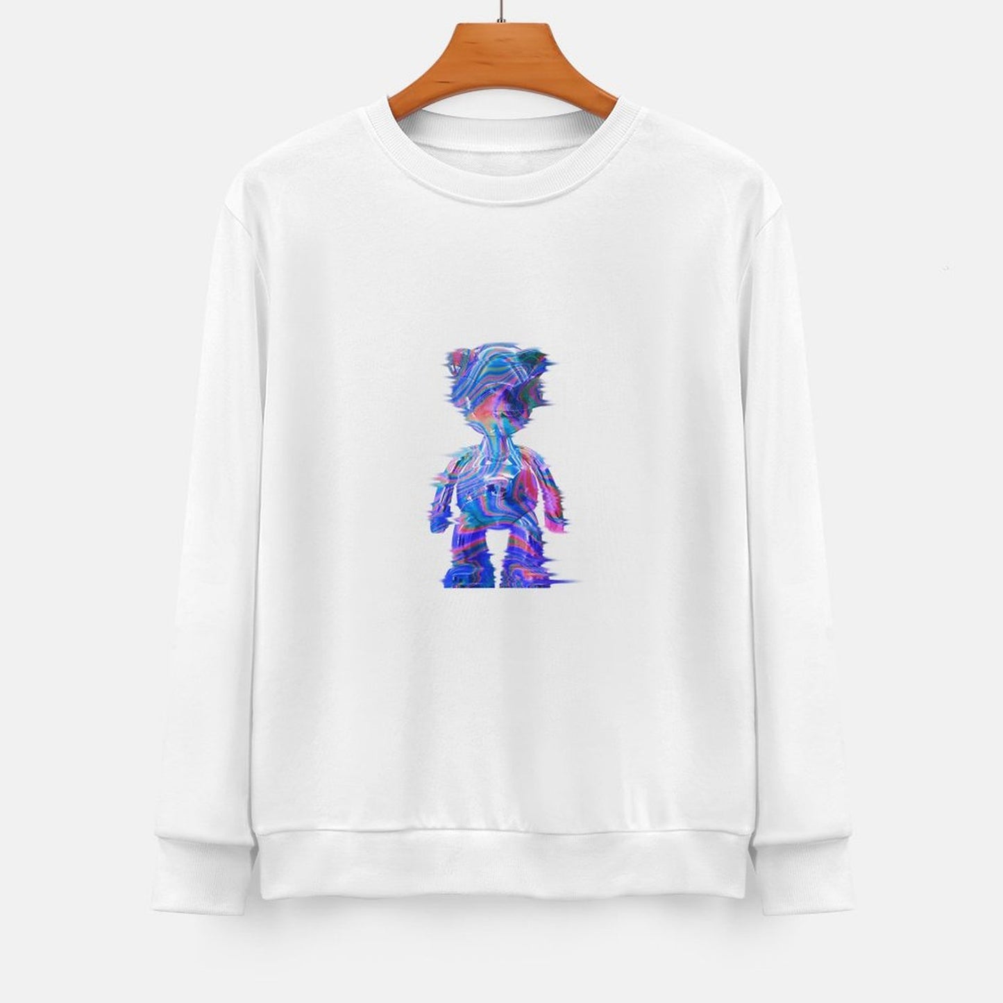 Long Sleeve With Front PatternPocket Tee Wrinkle-Free