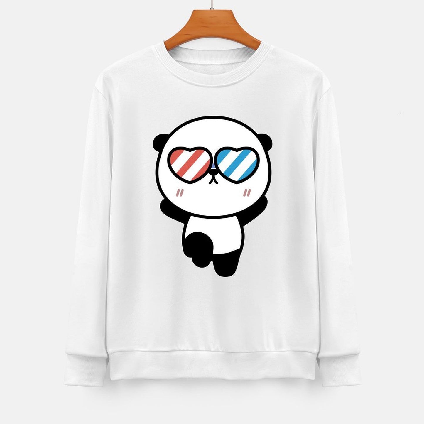 Front Patterned Long Sleeve TopLifestyle Double-Stitched