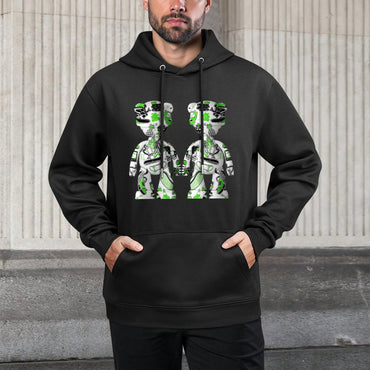 IPIB 250g Hooded Pocket Sweatshirt Front GraphicMen's Hooded  Sweatshirt6000085-5