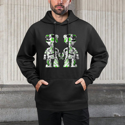 IPIB 250g Hooded Pocket Sweatshirt Front GraphicMen's Hooded  Sweatshirt6000085-5