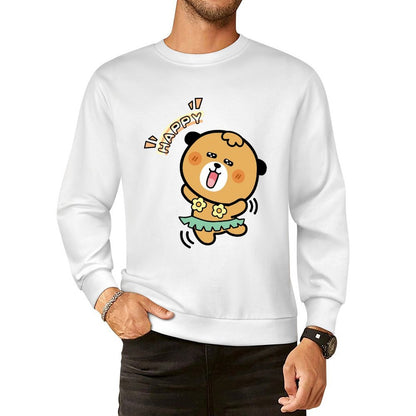 Front Patterned Long Sleeve TopTimelessStyle Edition