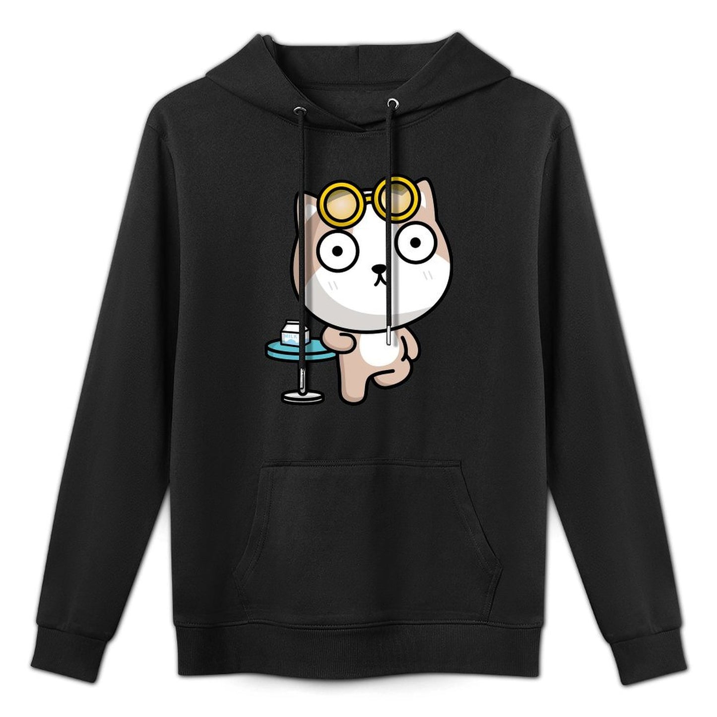 Minimal Oversized Front Graphic Hoodies