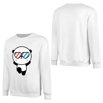 Front Patterned Long Sleeve TopLifestyle Double-Stitched