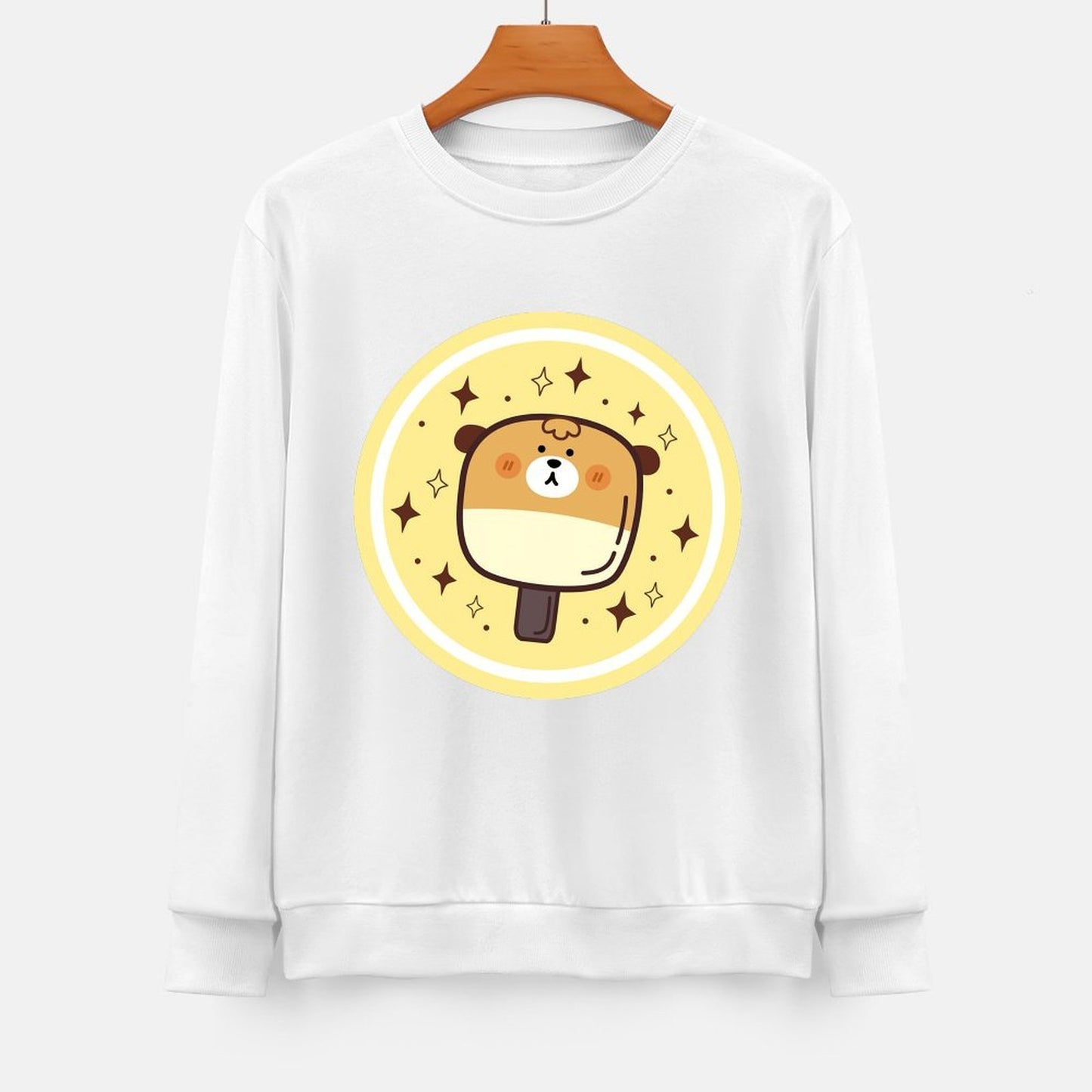 Front Patterned Long Sleeve TopEverydayTee Sport