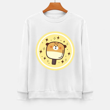 Front Patterned Long Sleeve TopEverydayTee Sport