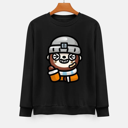 IPBR 250g Crew Neck Long Sleeve Sweatshirt Front GraphicCrew Neck Long Sleeve Sweatshirt4001044