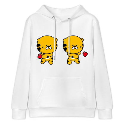 Heavyweight SimpleFit Front Graphic Hoodies